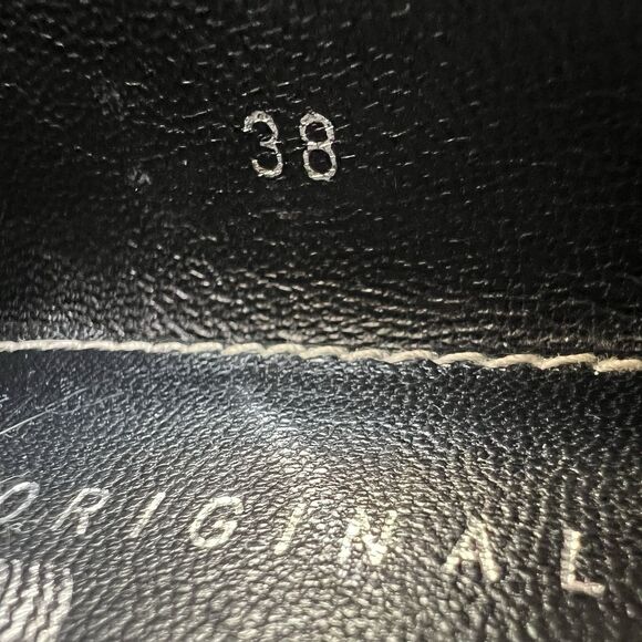 The Original Car Shoe By Prada Black Suede Leather Ballet Flats Women EU 38 US 8 - Picture 13 of 16